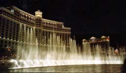 The Bellagio Fountains show