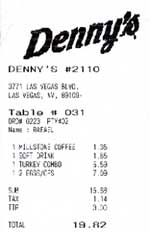 Las Vegas Denny's