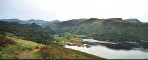 Borrowdale Valley and the start of Derwent Water