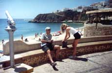 Me and Lisa in Albufeira