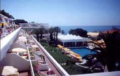 Balcony apartments at the Clube Praia da Oura