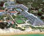 Ariel view of the Clube Praia da Oura