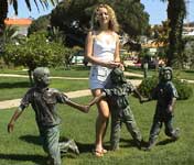 Lisa and a few friends