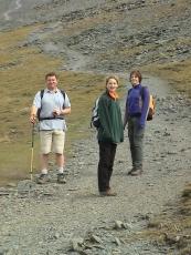 Scree on skiddaw slopes