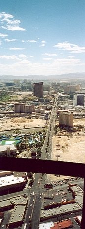 Roof of the world restaurant, Vegas Strip